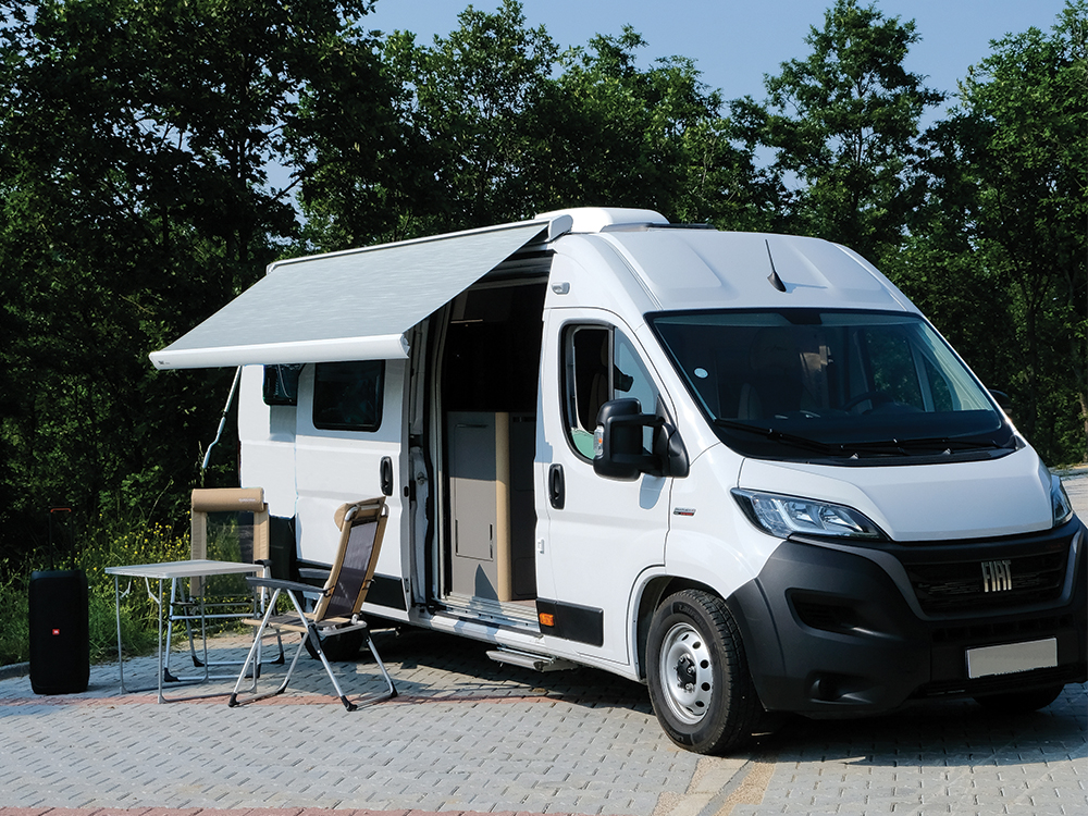 Modern Campervan İç Mekan