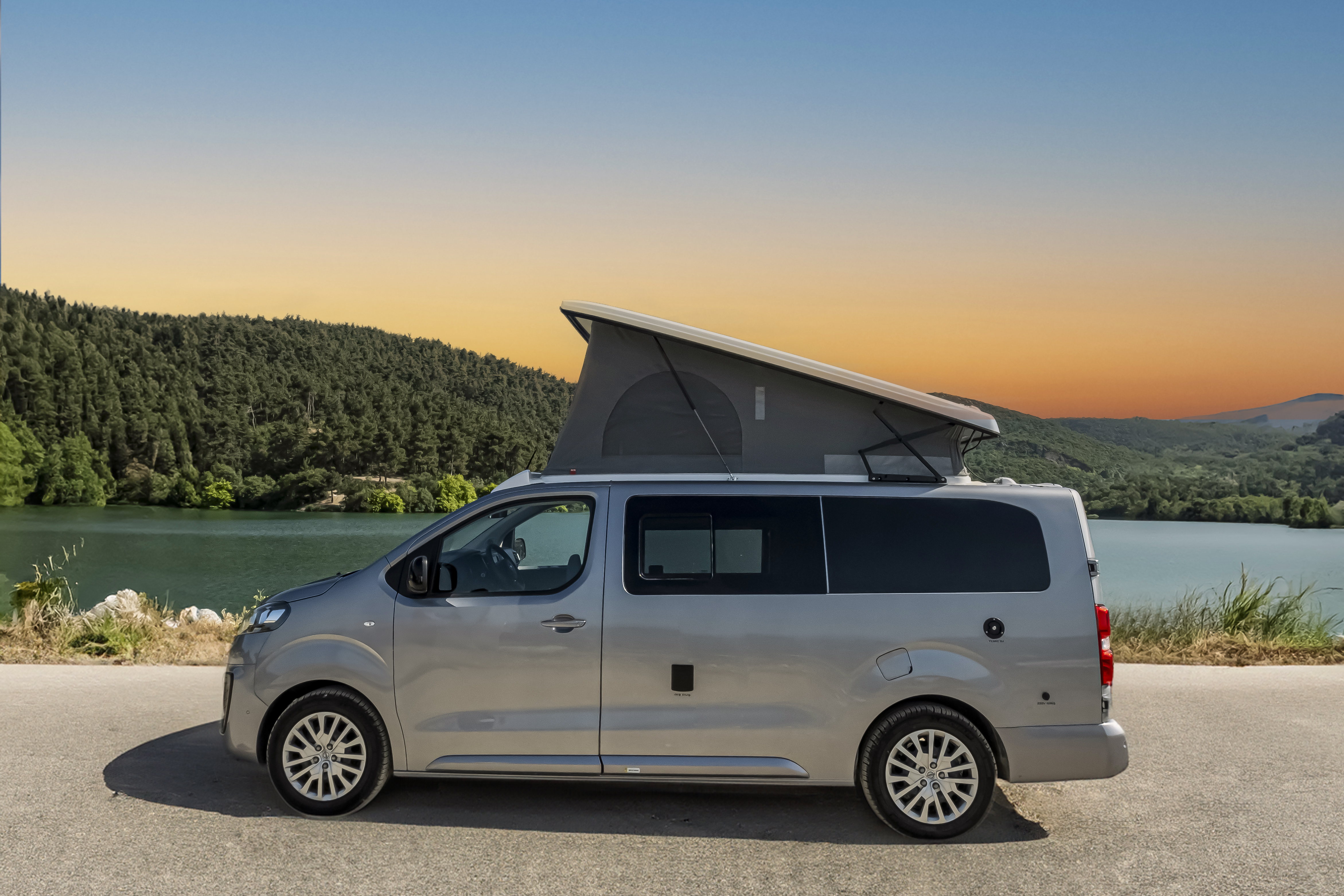 Modern Minicamper İç Mekan